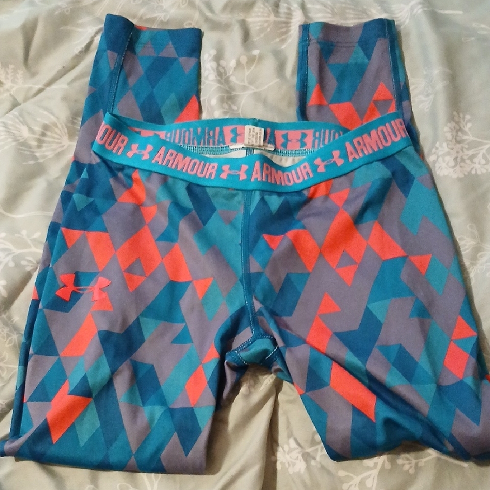 Under Armour Girls Colorful Joggers S